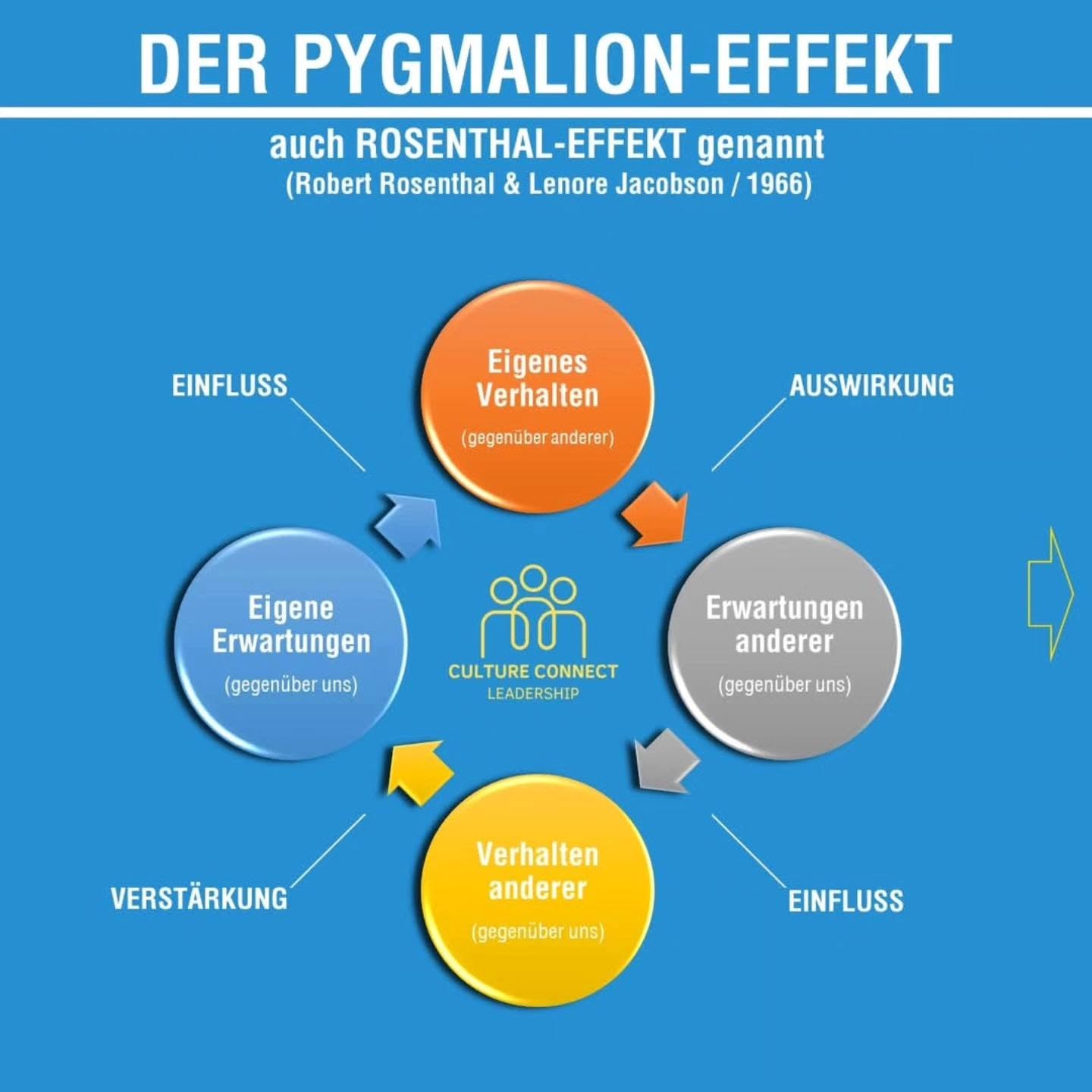 Der Pygmalion-Effekt (Rosendahl-Effekt)
