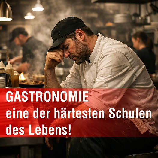 GASTRONOMIE, eine der härtesten Schulen des Lebens!