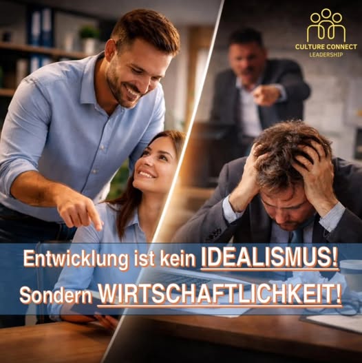 Entwicklung ist kein IDEALISMUS! sondern WIRTSCHAFTLICHKEIT!