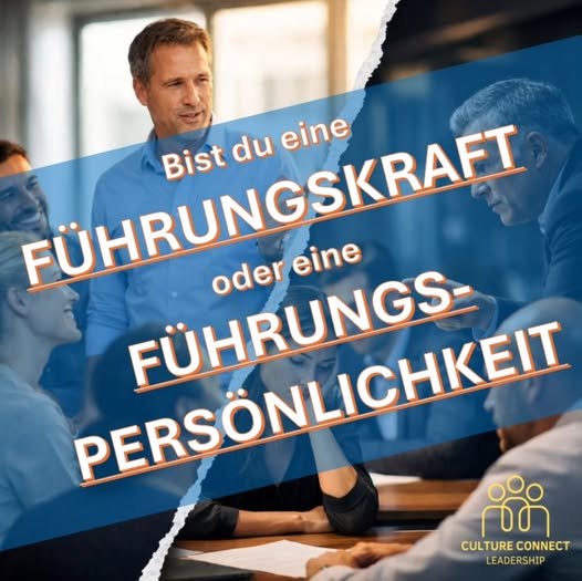Bist du eine Führungskraft oder Führungspersönlichkeit?