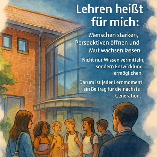 Lehren heißt für mich: