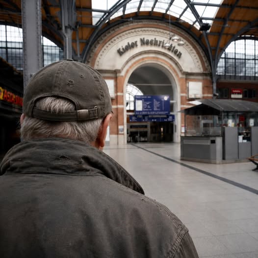 Gestern am Kieler Bahnhof.